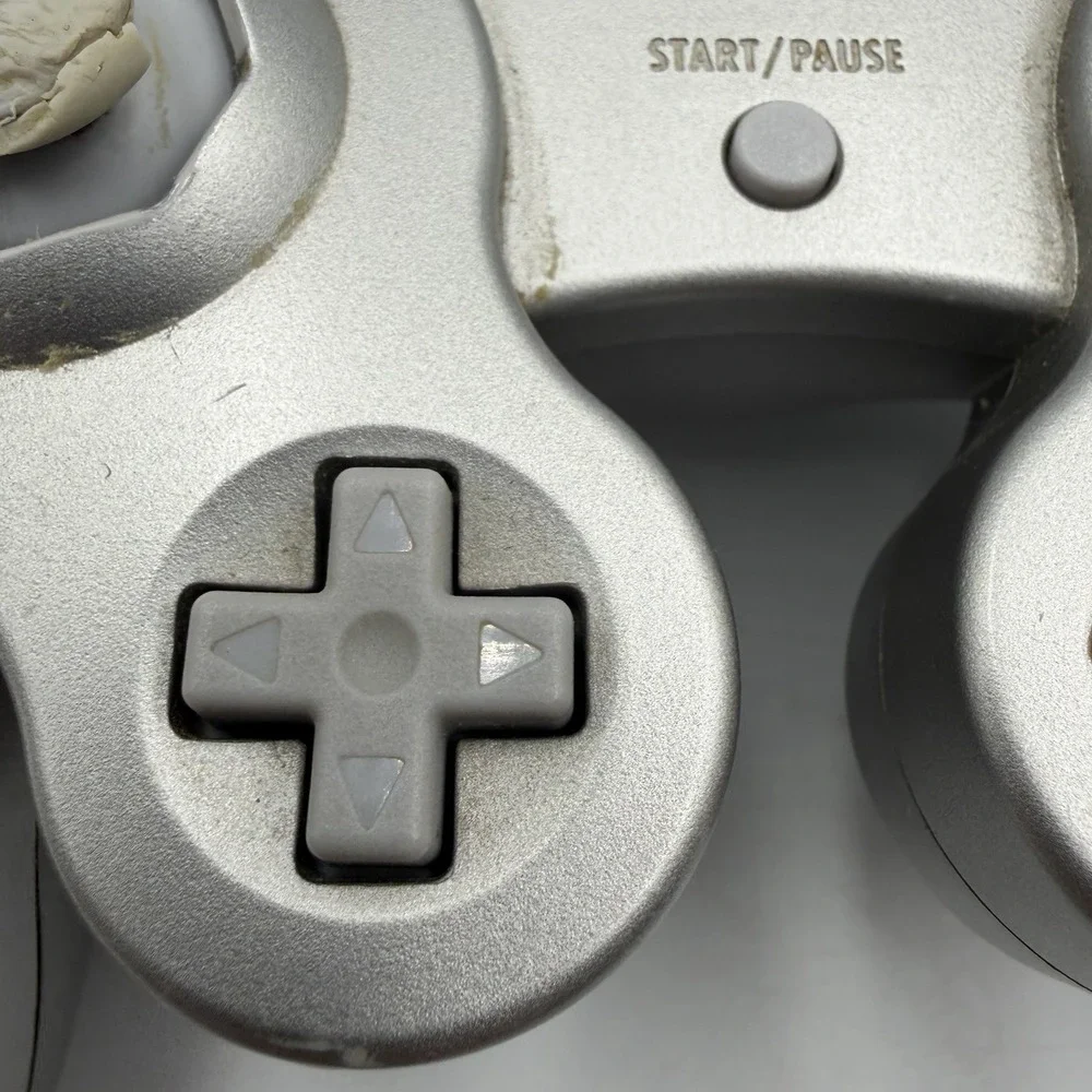 Silver Platinum Official Nintendo GameCube Switch Controller OEM DOL-003